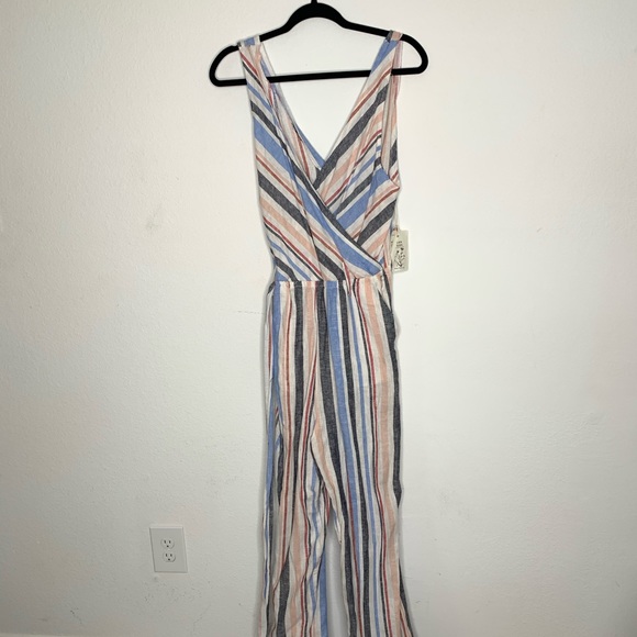 tj maxx striped jumpsuit